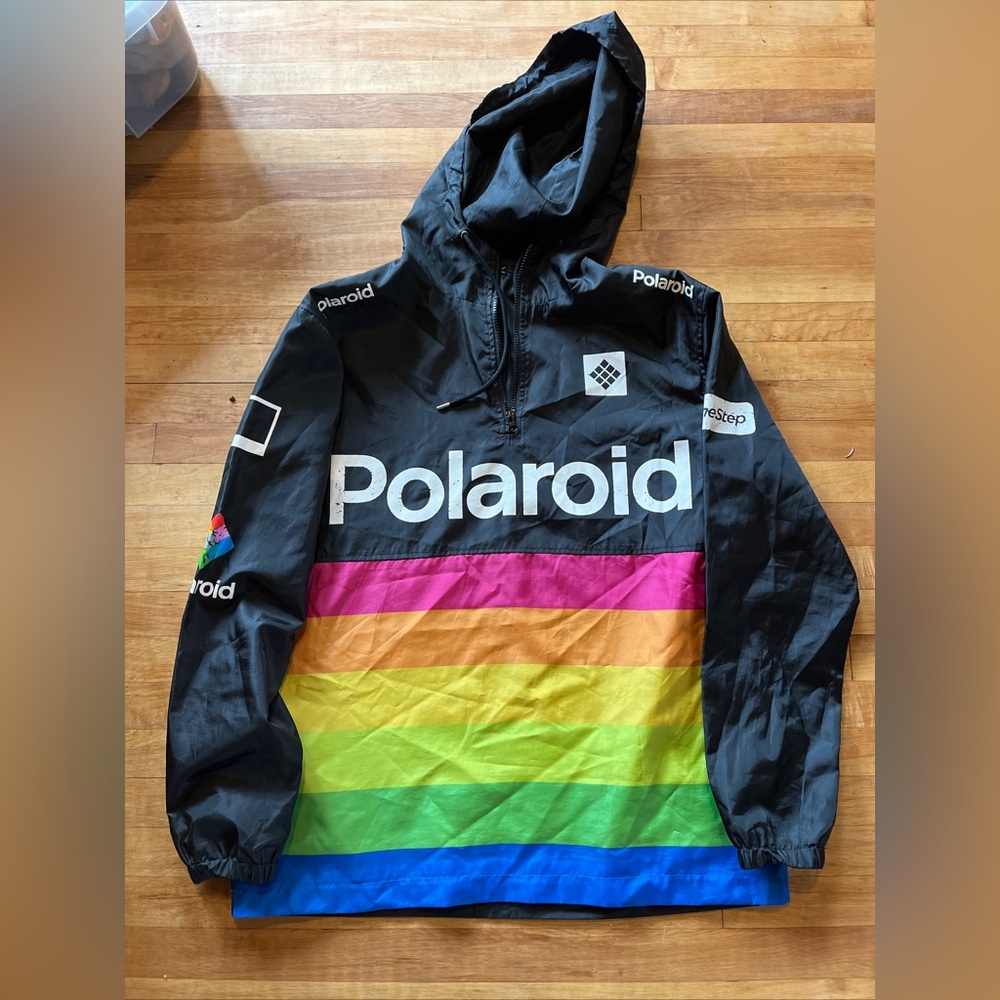 Polaroid 1/4 zip pullover size L